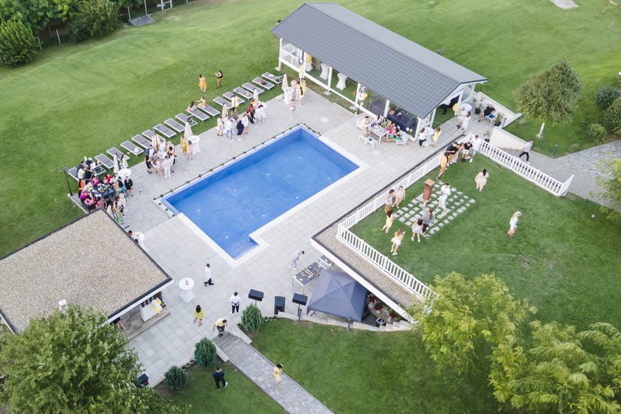 Elysion View văzut de sus în timpul unui eveniment